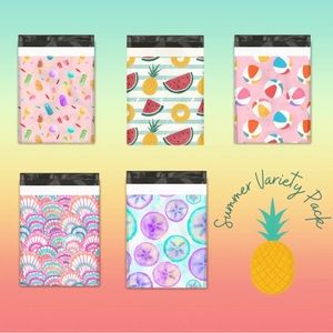 Summer Variety Pack Poly Mailers Shipping Envelopes 50 Pack PRICE I…